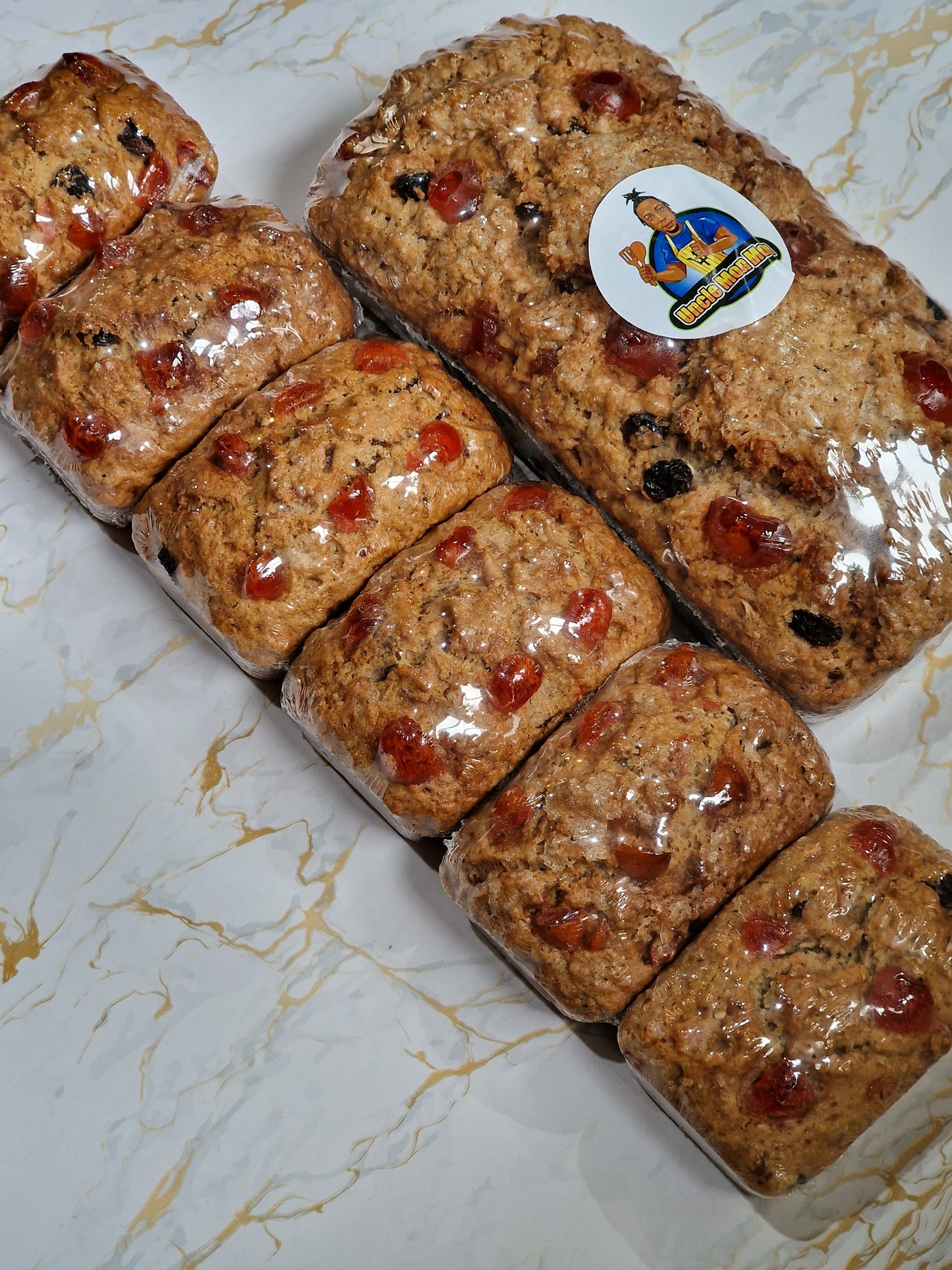 Bajan Mini Coconut Bread (×6)