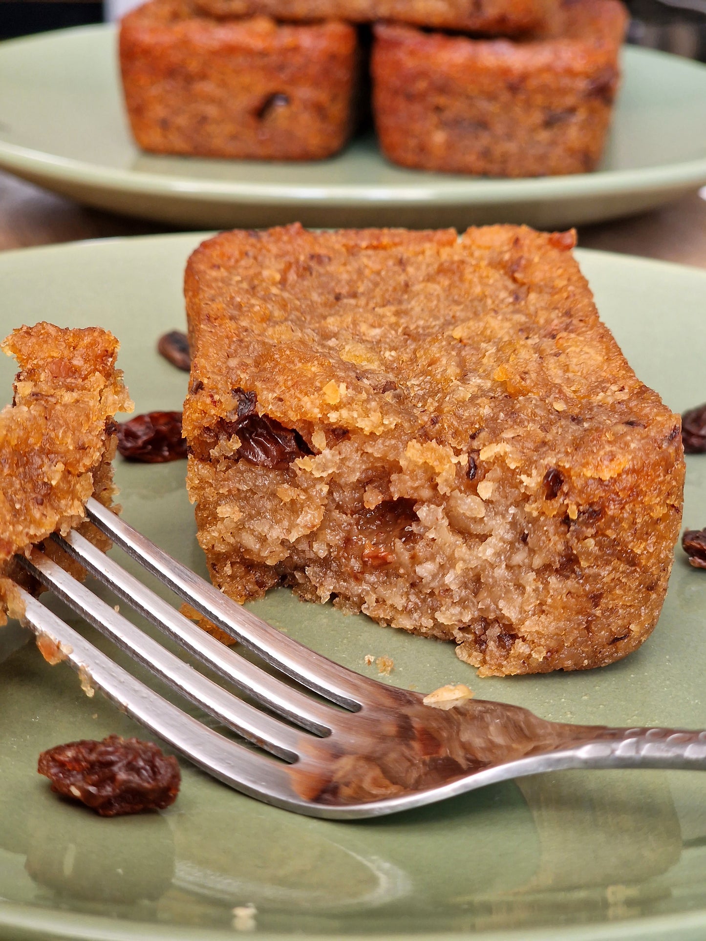 Barbados Mini Rum And Raisin Cassava Pone Bites (Yucca Cakes)