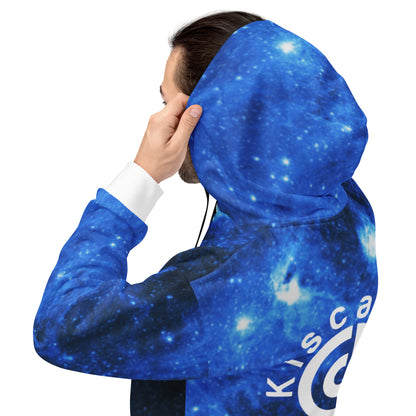 Kiscaddi Unisex Galaxy Printed Hoodie