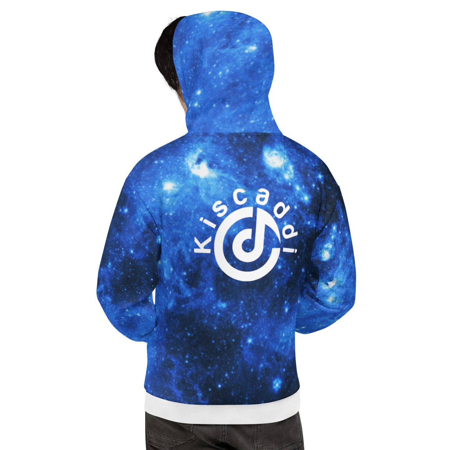 Kiscaddi Unisex Galaxy Printed Hoodie