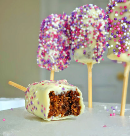 Barbados Mini Rum Cake Pops