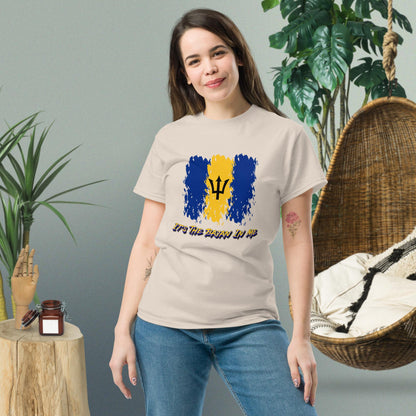 His & Hers 'It's The Bajan In Me' Female Classic Tee