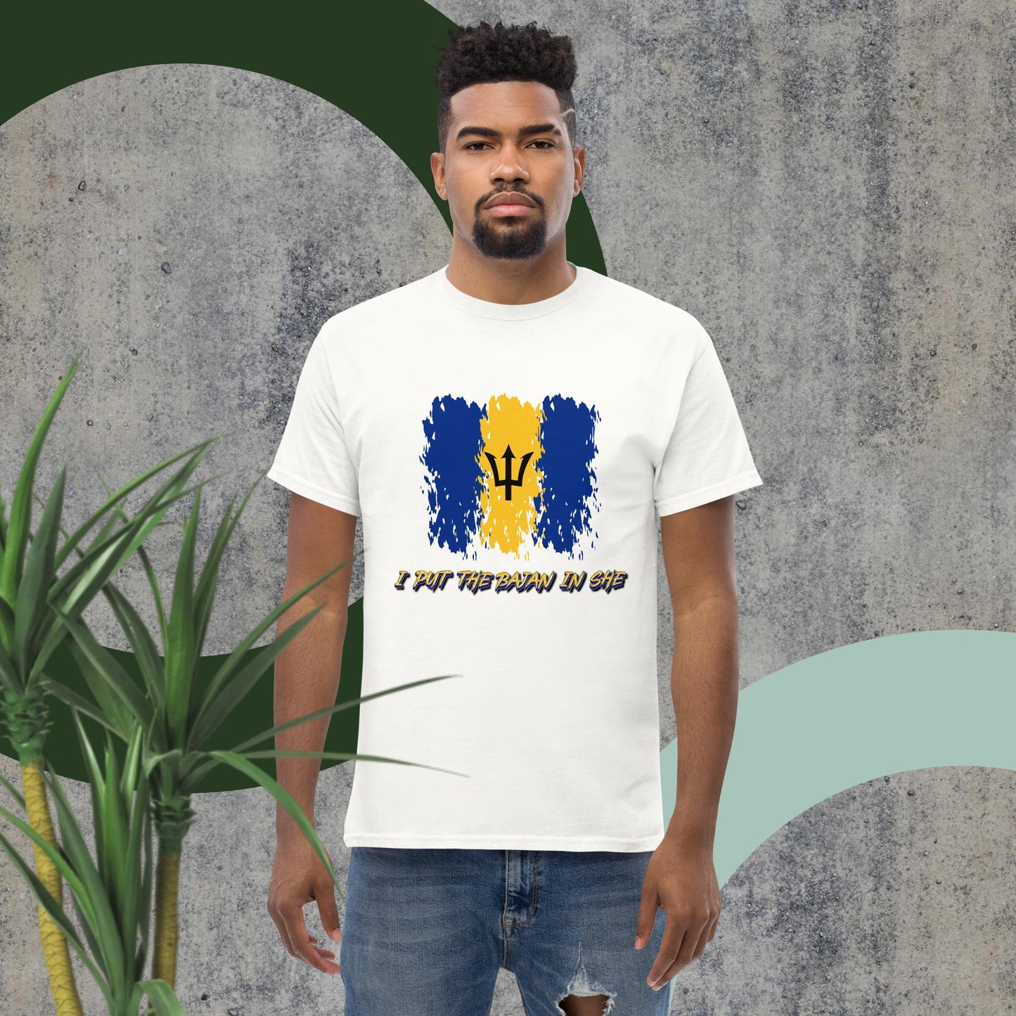 His & Hers 'I Put The Bajan In She' Classic Tee